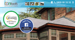 Desktop Screenshot of icon-conservatoryroof.com